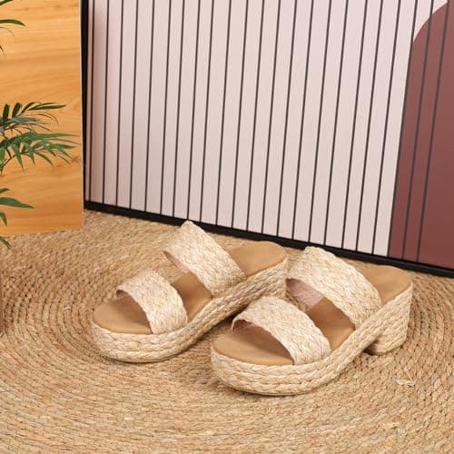 Women's FashionPlatform Sandals Wedges Open Toe Summer Beach Sandals