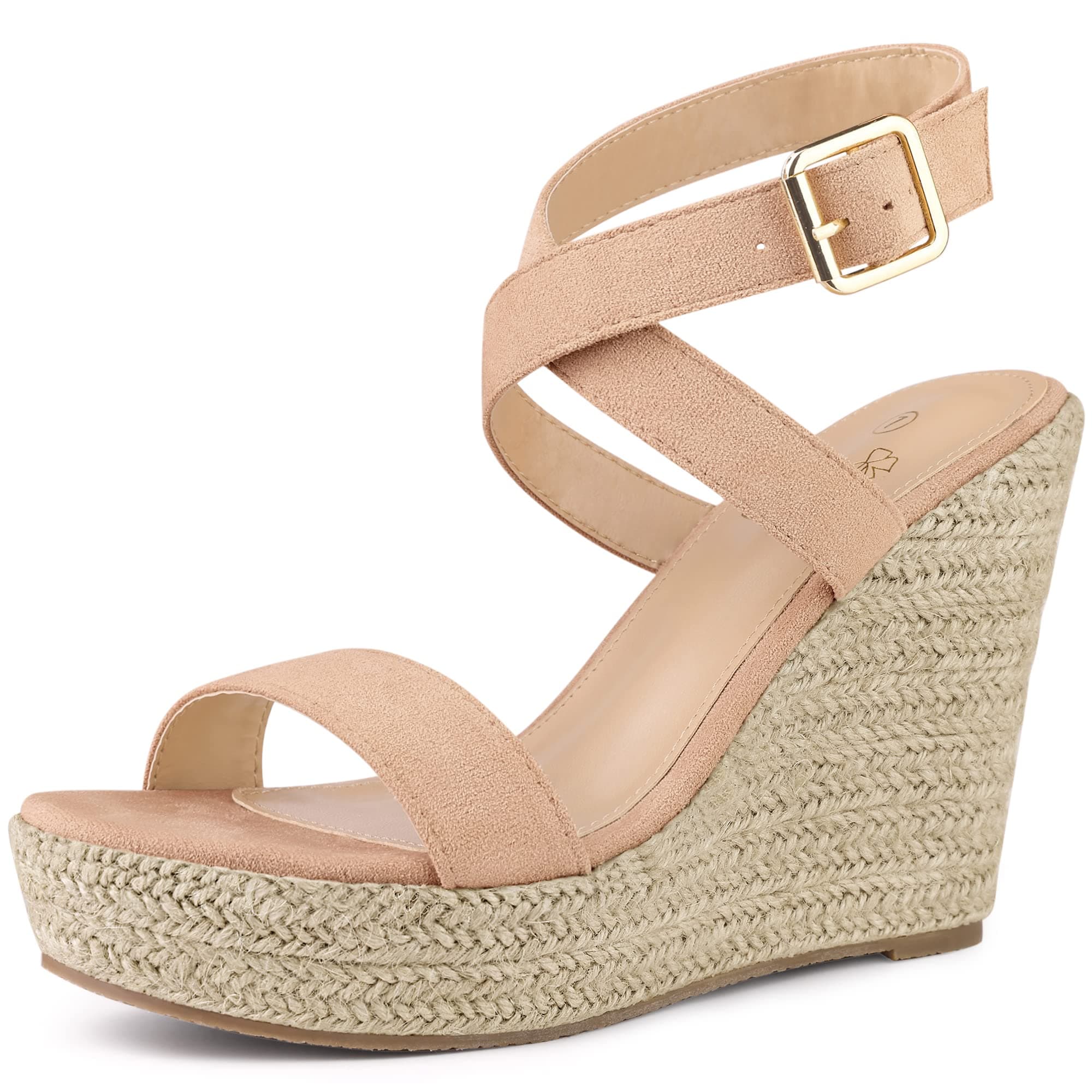 Perphy Crisscross Espadrille Sandals for Women
