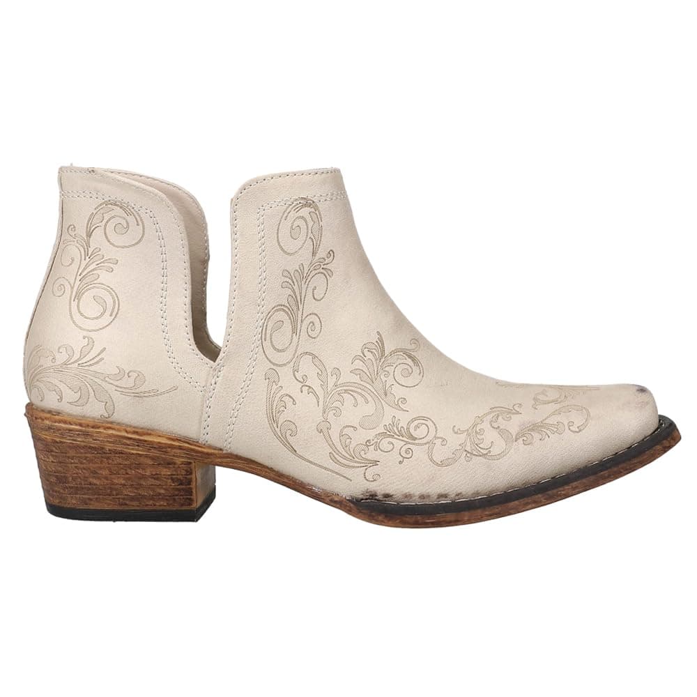 Roper Women's Ava Brown Southwest Embroidered Casual Boots