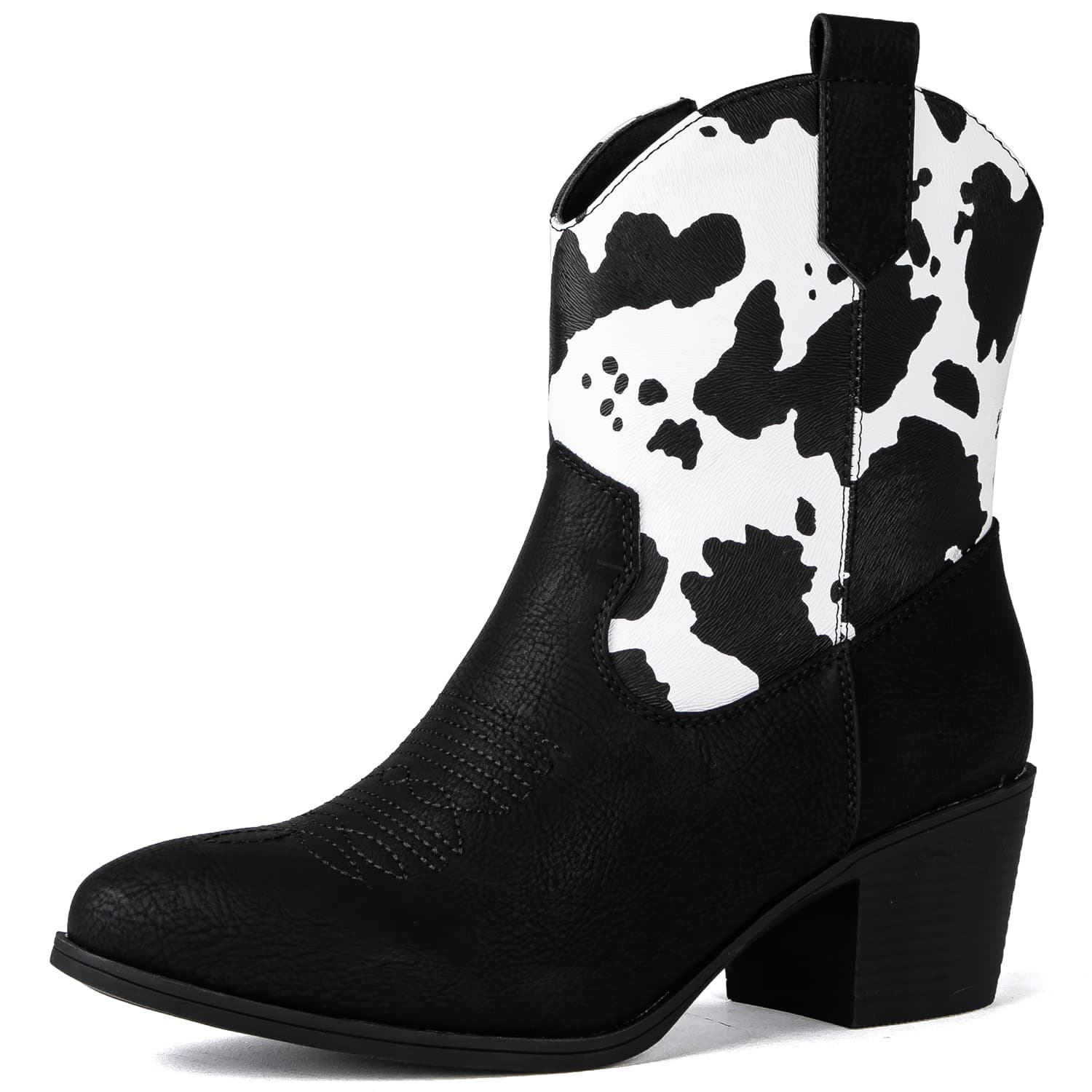 GLOBALWIN Women's Western Wear Cowboy Cowgirl Free Birds Disco Outfits Low Heel Boots