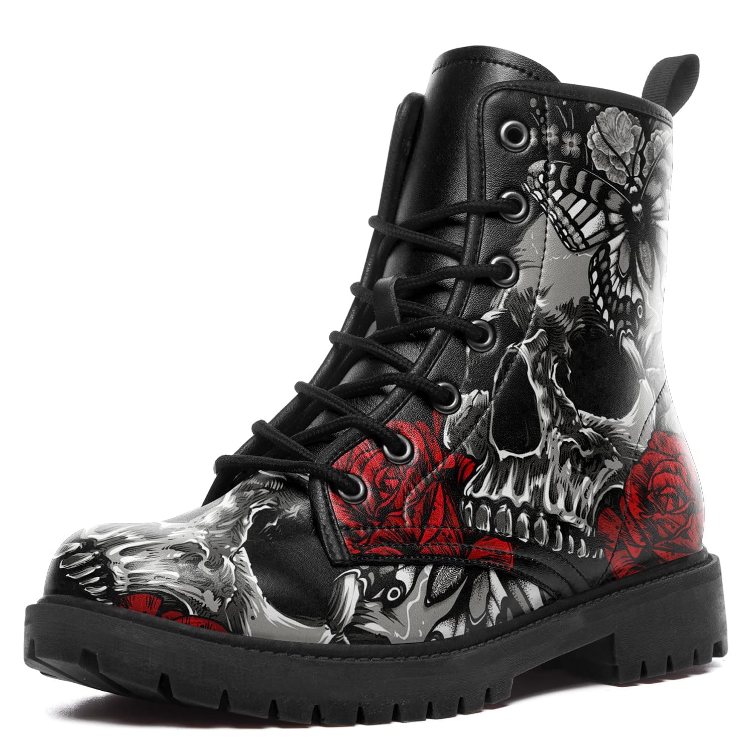 Cool Customize Combat Boots for Men & Women | Lace-Up Ankle Booties