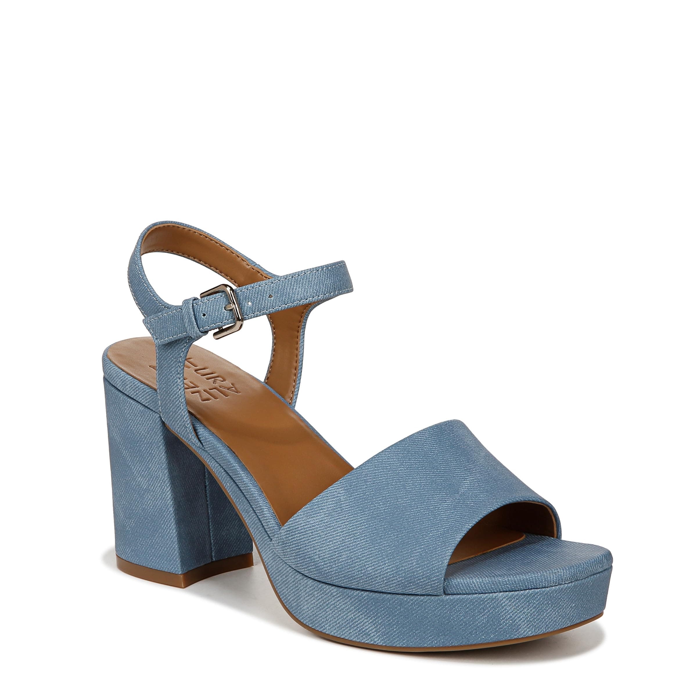 Naturalizer Women's Lilly Ankle Strap Platform Sandal