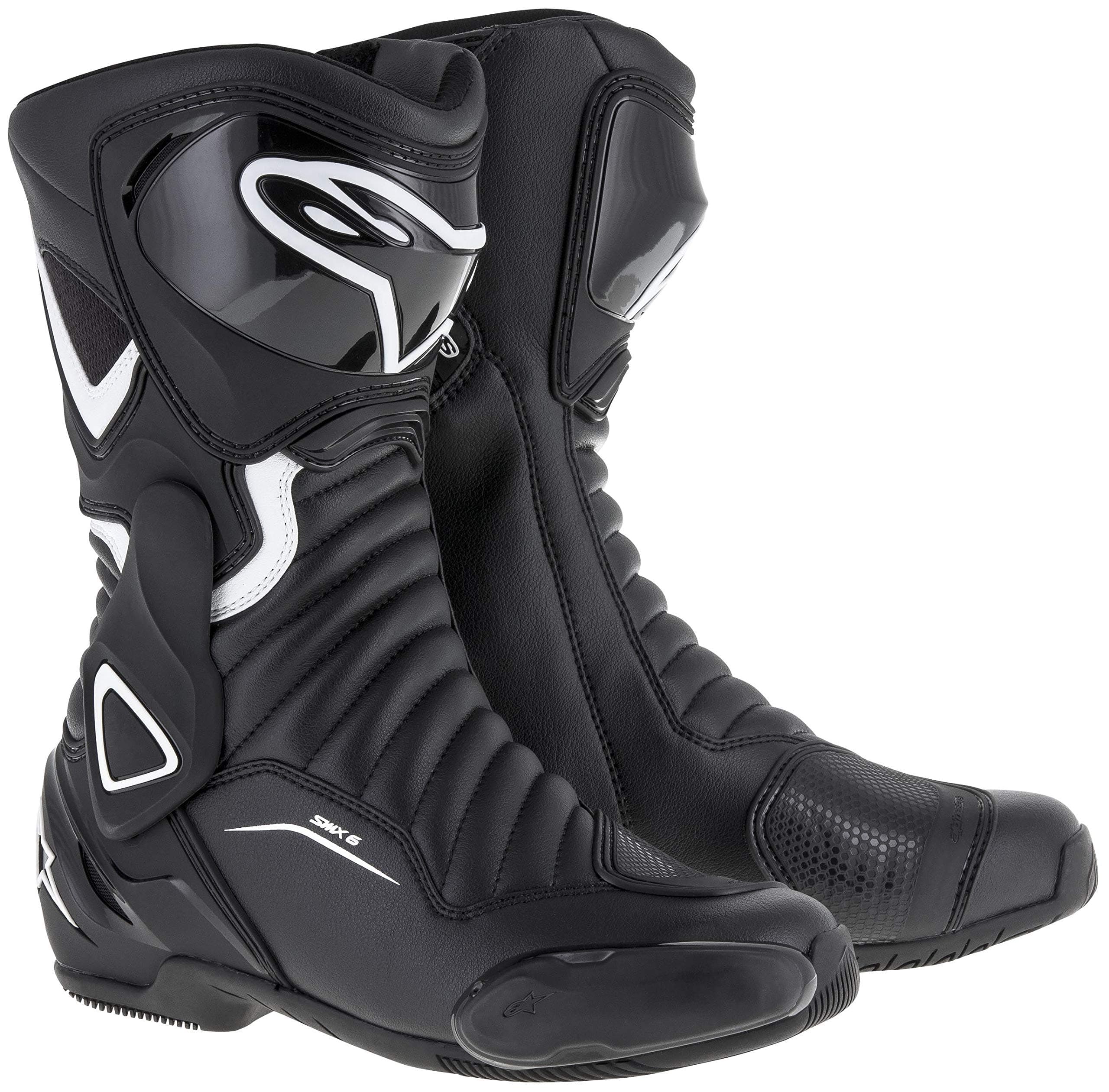 Alpinestars Women's Stella SMX-6 v2 Vent Boots (37) - BLACK/WHITE